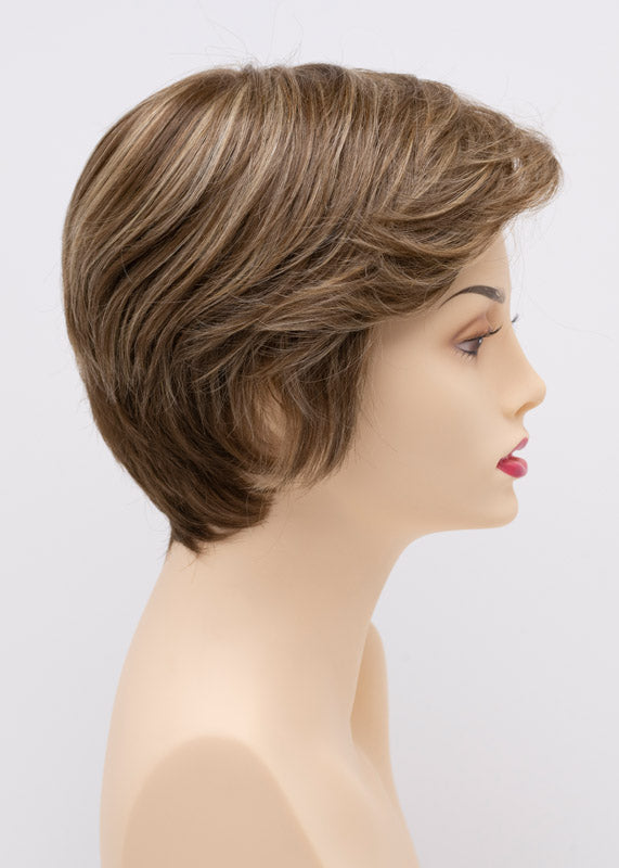 Paula | Envy | Lace Front Mono Top Hand-Tied | Short Pixie | Human Hair Blend