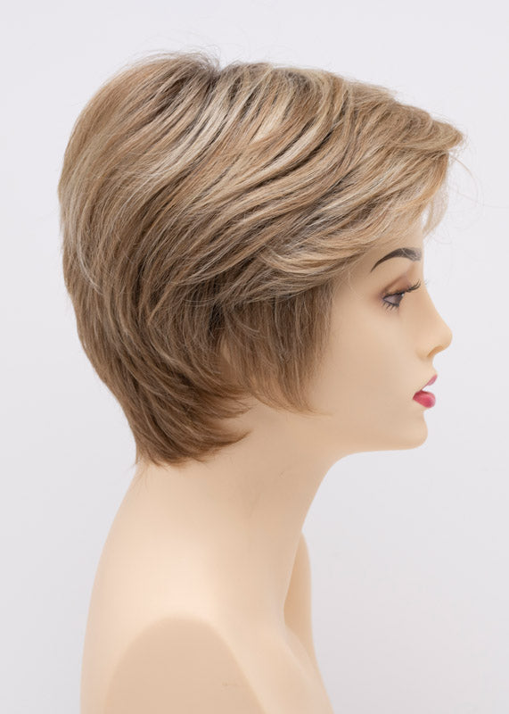 Paula | Envy | Lace Front Mono Top Hand-Tied | Short Pixie | Human Hair Blend