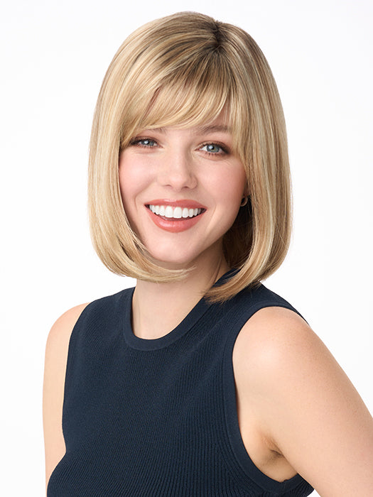 Petite Paige | Envy | Hand-Tied Mono Part | Medium Bob | Synthetic