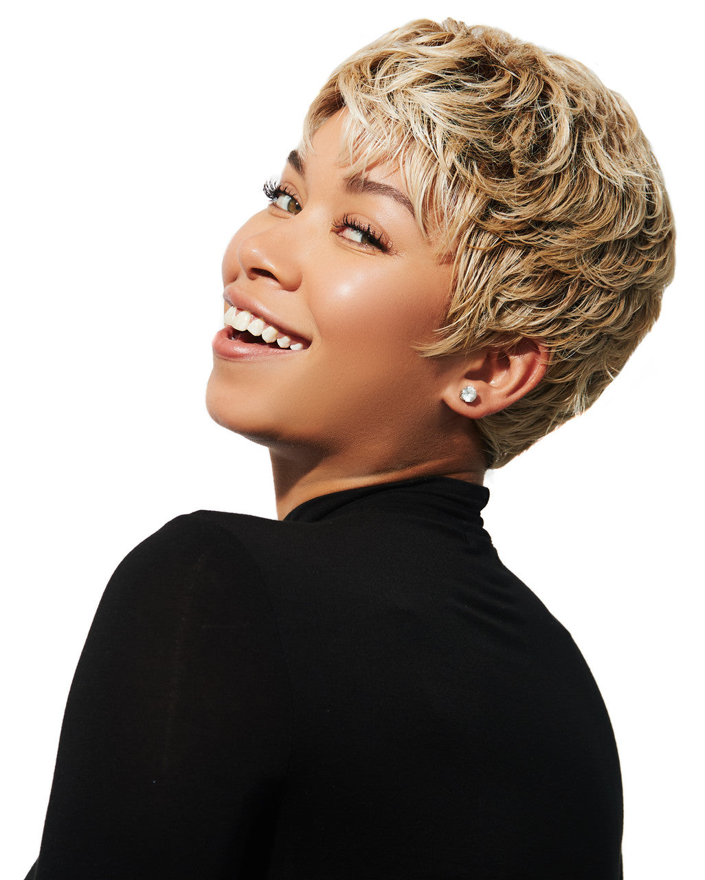 Textured Pixie | Tressallure | Side view