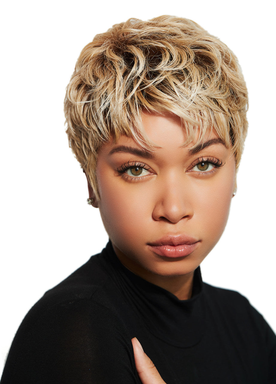 Textured Pixie | Tressallure | Front view