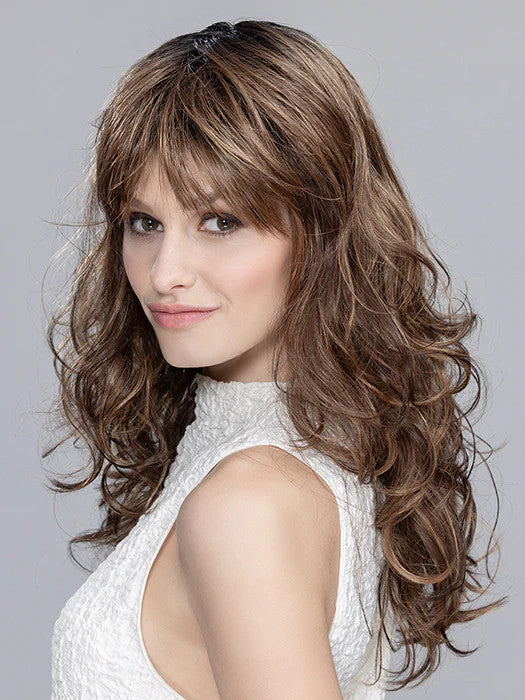 PRETTY by ELLEN WILLE in HOT MOCCA ROOTED 830.31.33 | Medium Brown Blended with Light Auburn and Light Reddish Auburn with Dark Auburn Blend and Shaded Roots-3