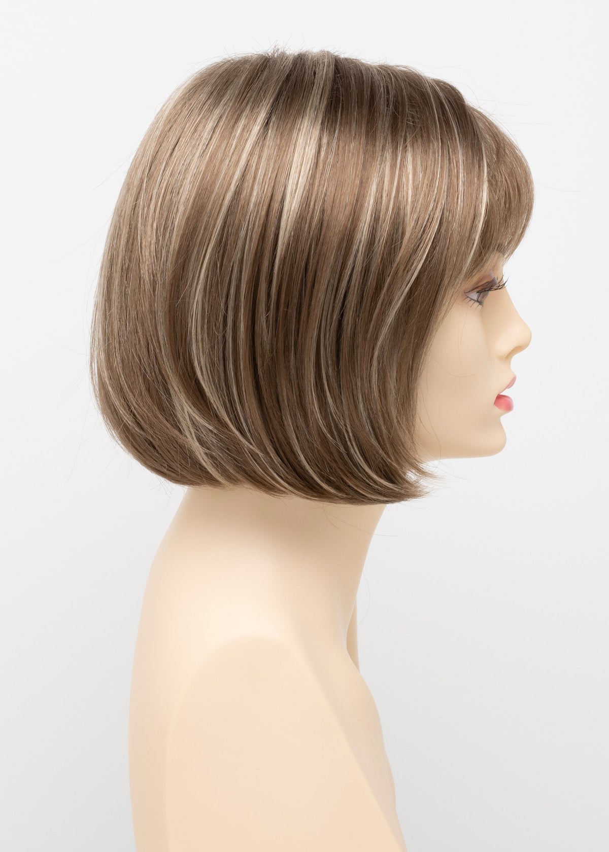 Petite Scarlett | Envy | Open Top | Medium Layered Bob | Synthetic
