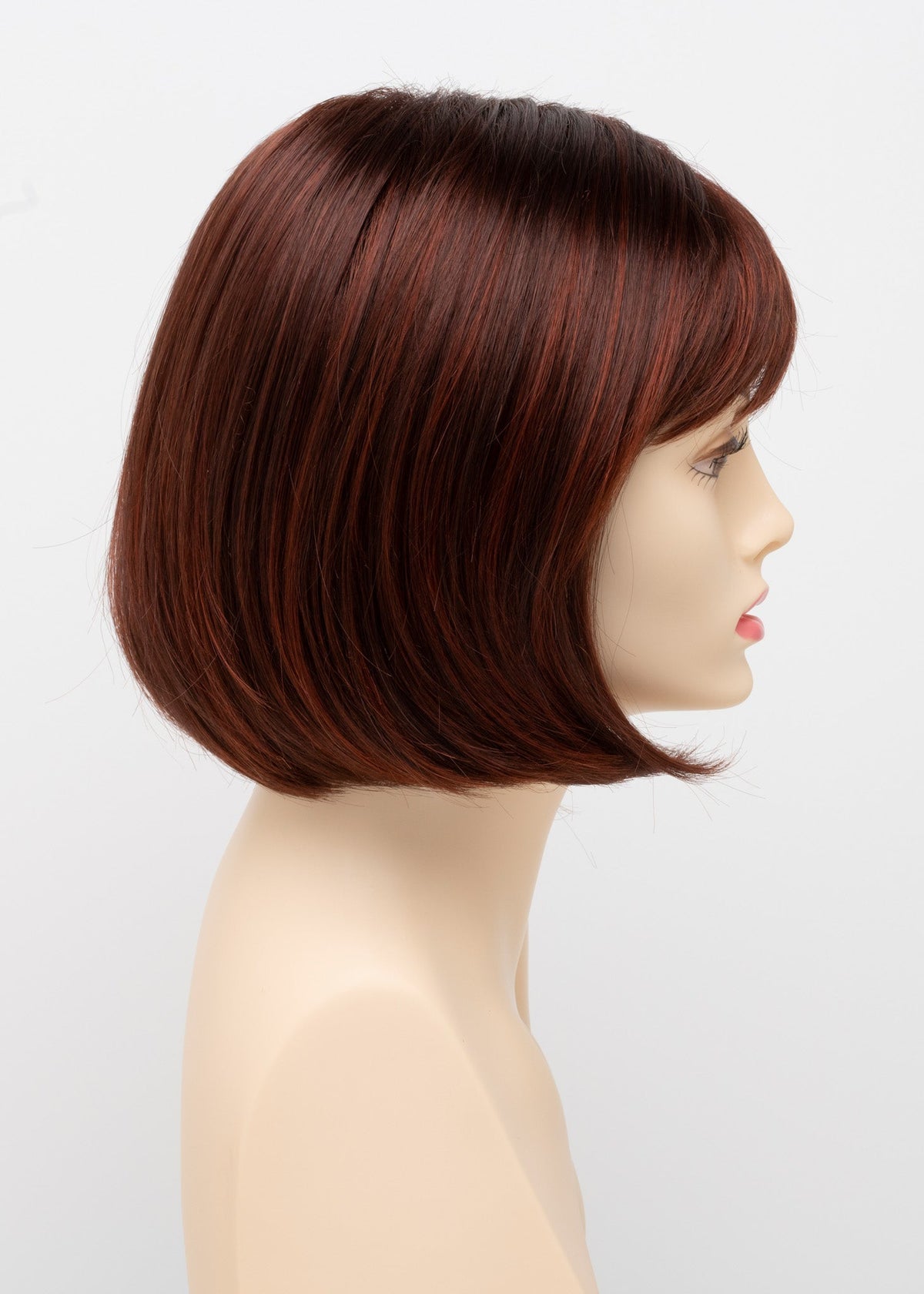 Petite Scarlett | Envy | Open Top | Medium Layered Bob | Synthetic