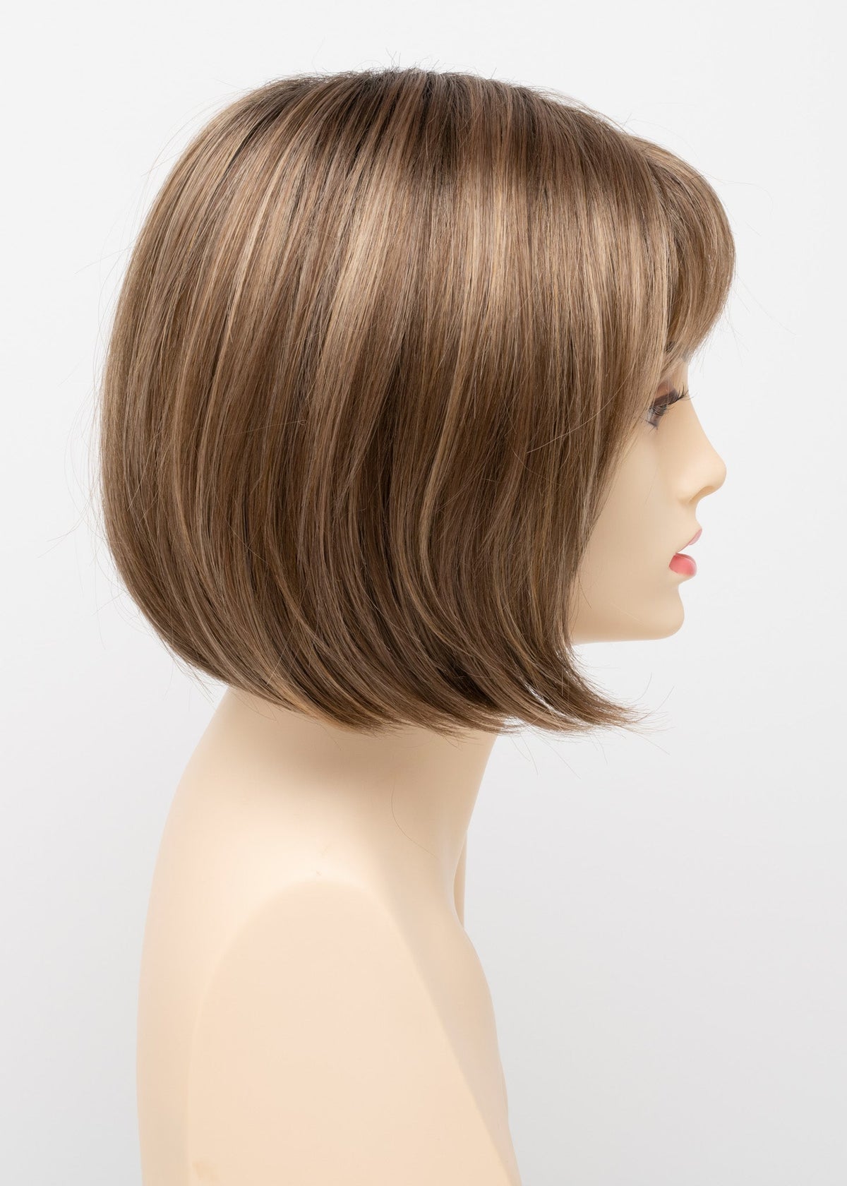 Petite Scarlett | Envy | Open Top | Medium Layered Bob | Synthetic