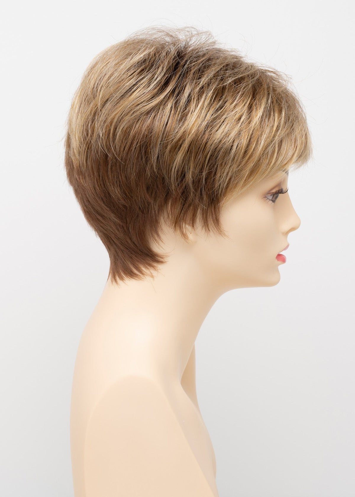 Petite Tiffany | Envy | Mono Top | Short Layered Pixie | Synthetic