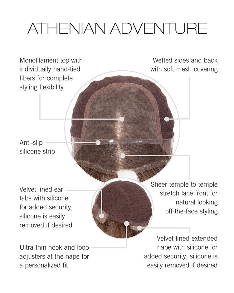 Athenian Adventure | Raquel Welch Human Hair | New -9