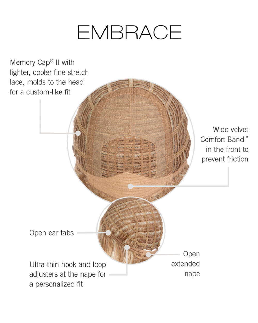 Raquel Welch Embrace Synthetic cap View 2