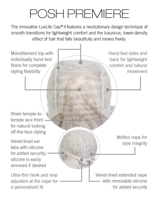 Posh Premiere | Raquel Welch | Lace Front Monotop NEW!