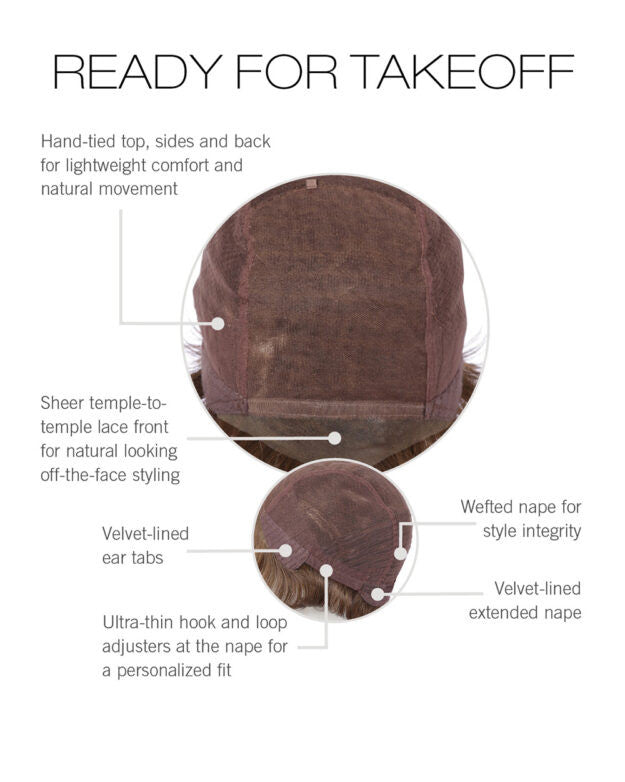 Ready for Takeoff | Raquel Welch Wigs