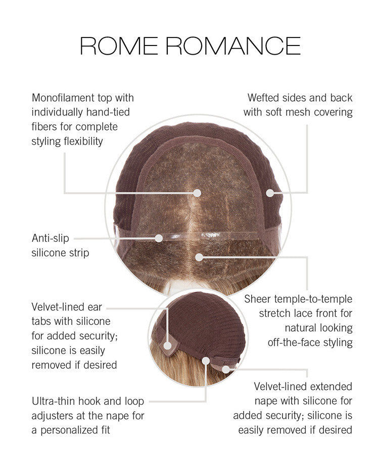 Rome Romance| Raquel Welch Human Hair | New