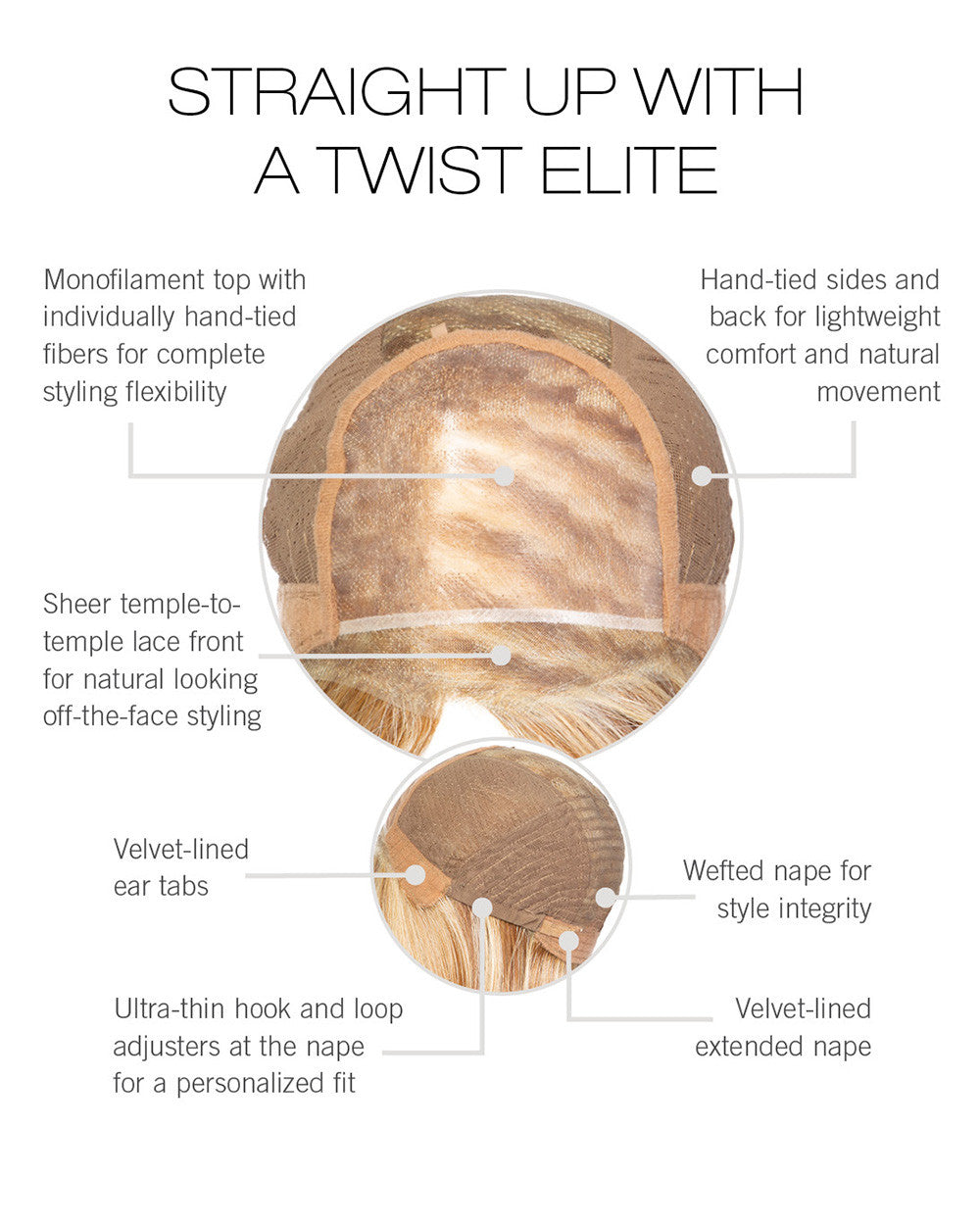 Straight Up with a Twist ELITE | Raquel Welch Wigs