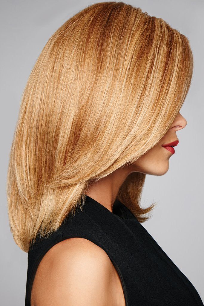 Raquel Welch wig Bravo Human Hair Side View