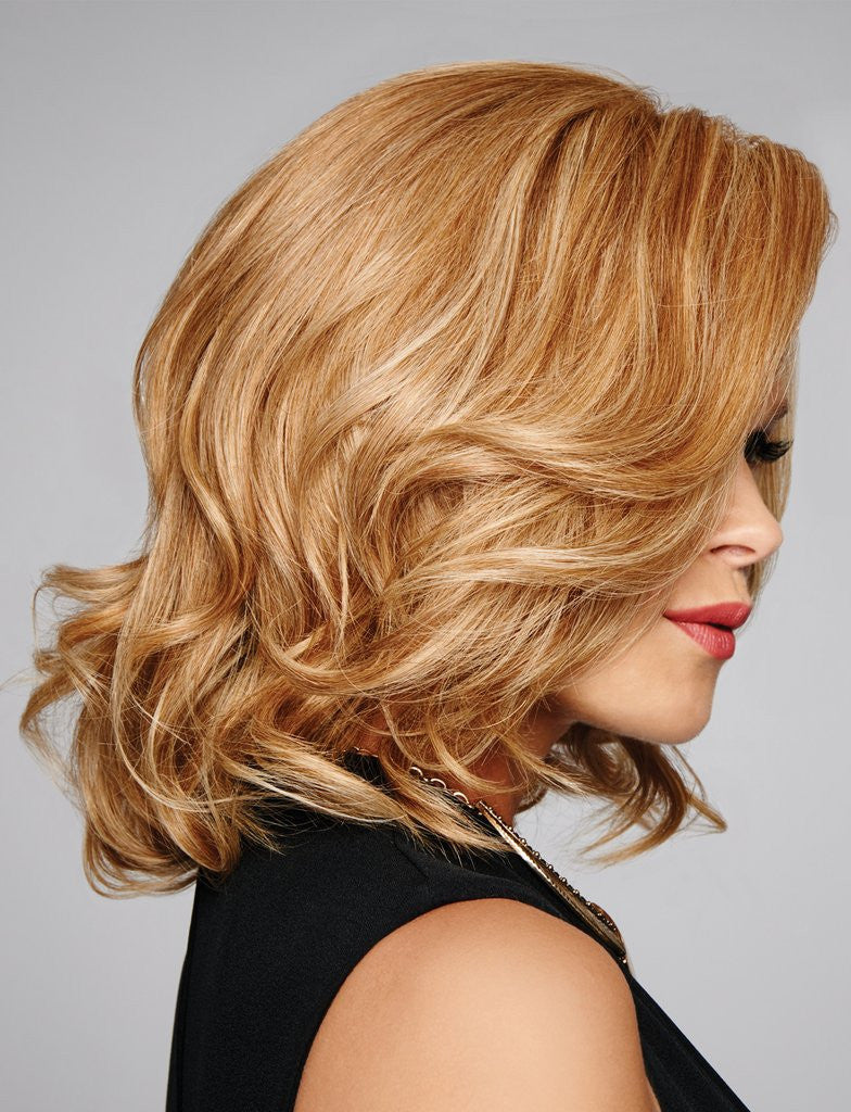 Raquel Welch wig Bravo Human Hair Side View