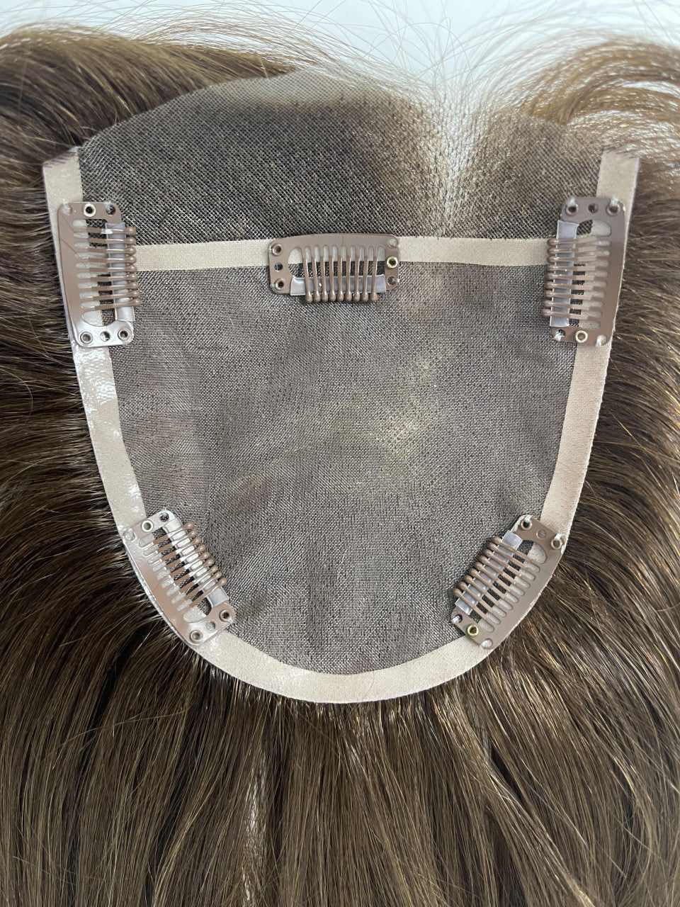 Remy 14 | Amore | Lace Front Mono | Average | Color | Remy Human Hair Topper