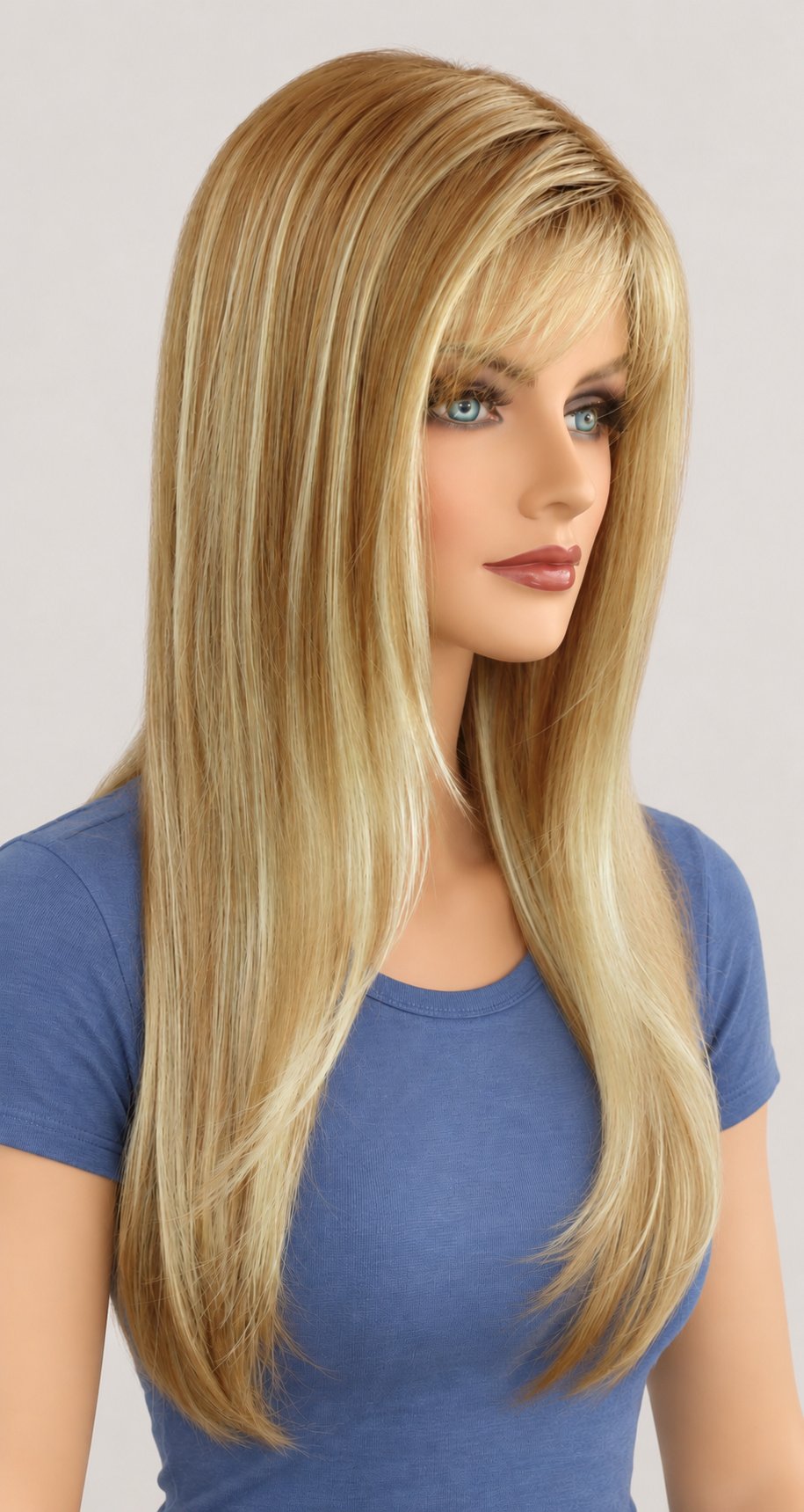 Robin Wig by Noriko - Machine Made Long Synthetic Nutmeg-F