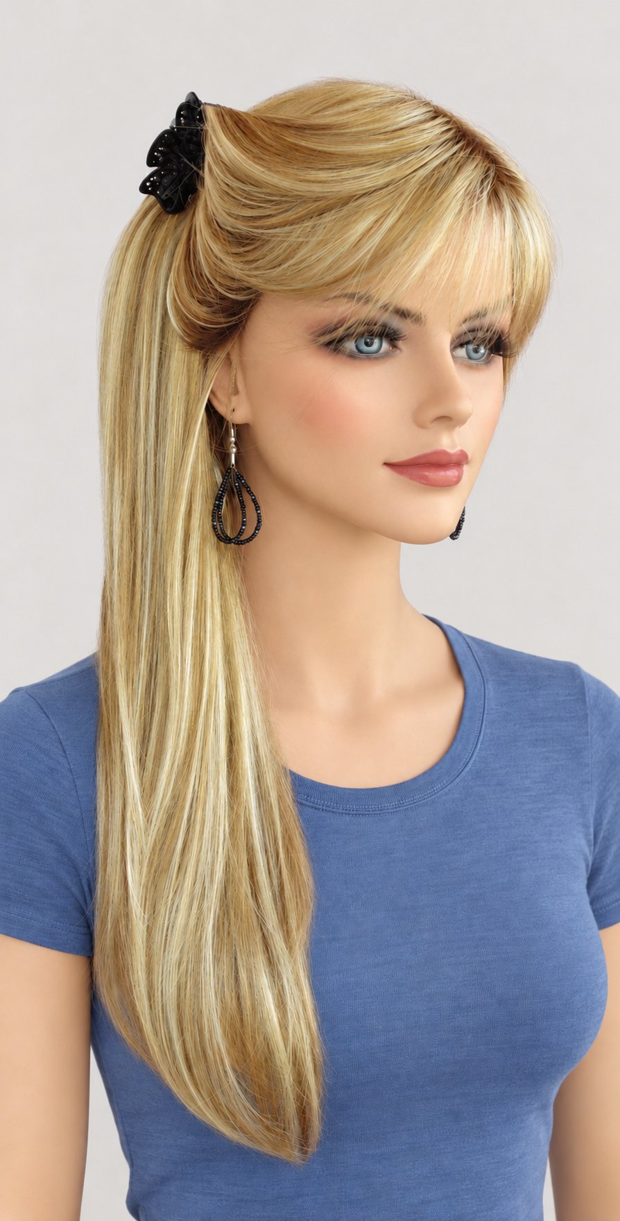 Robin Wig by Noriko - Machine Made Long Synthetic Nutmeg-F