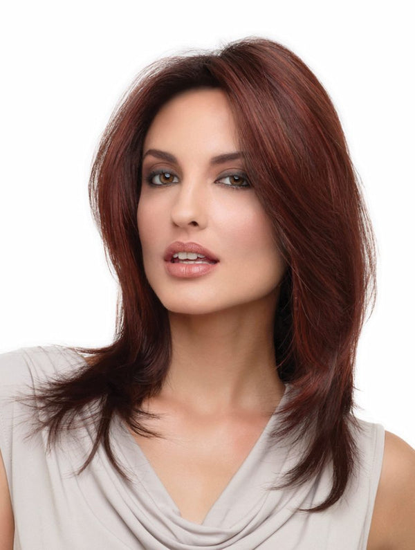 Roxie | Envy | Lace Front Mono Top Hand-Tied | Long Layered | Synthetic