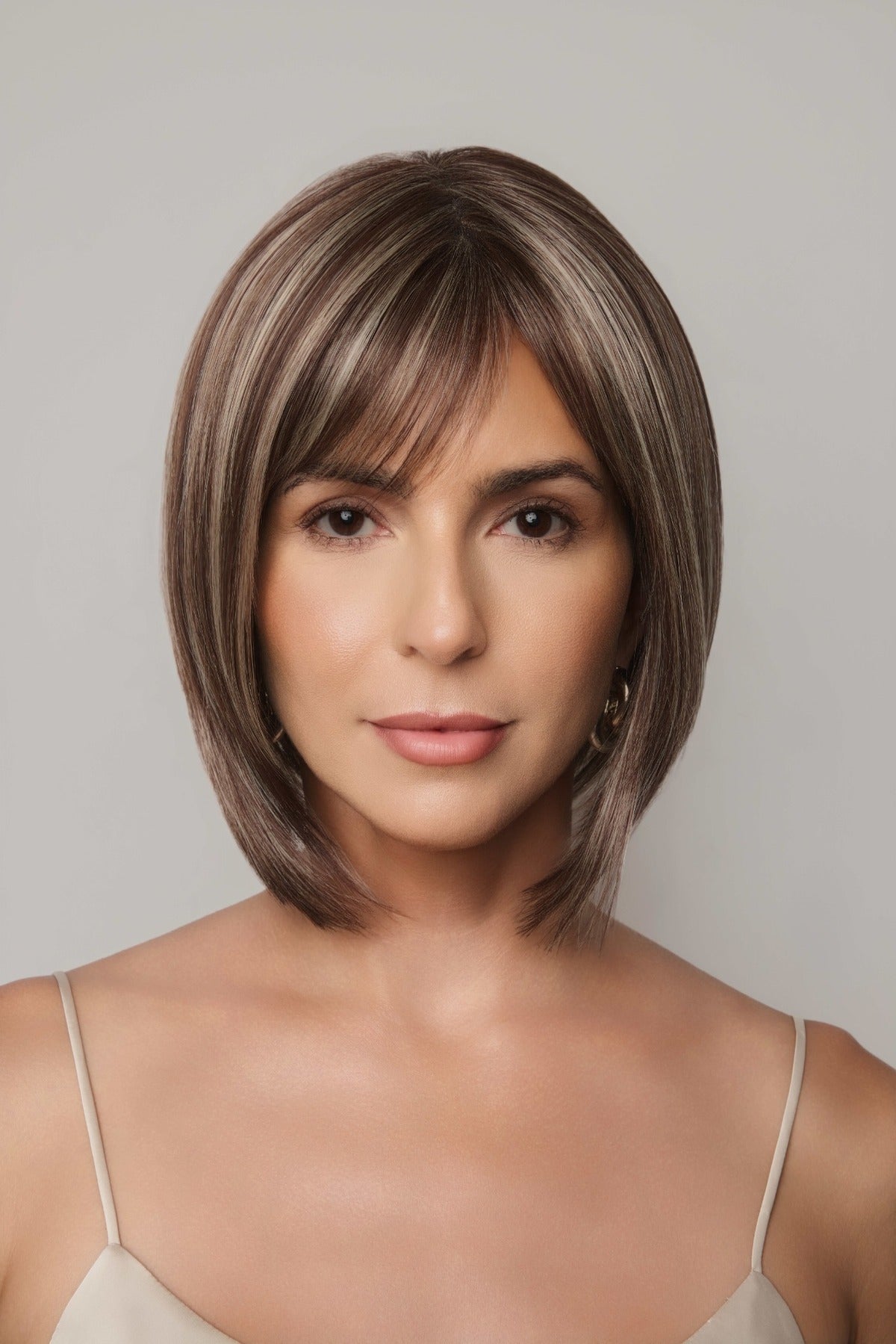 Ami by Noriko | Lace Front Partial Mono Natural Movement Layered Bob Wig