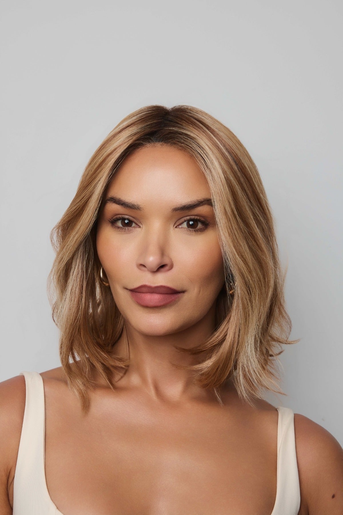 Yui by Noriko | Lace Front Partial Mono Heat-Friendly Synthetic Wavy Bob Wig
