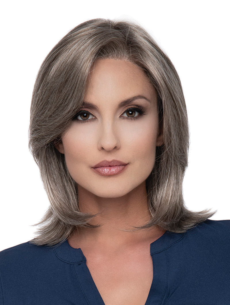 Sam | Envy | Lace Front Mono Top | Medium Layered Bob | Synthetic
