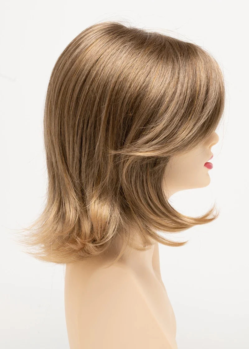 Sam | Envy | Lace Front Mono Top | Medium Layered Bob | Synthetic