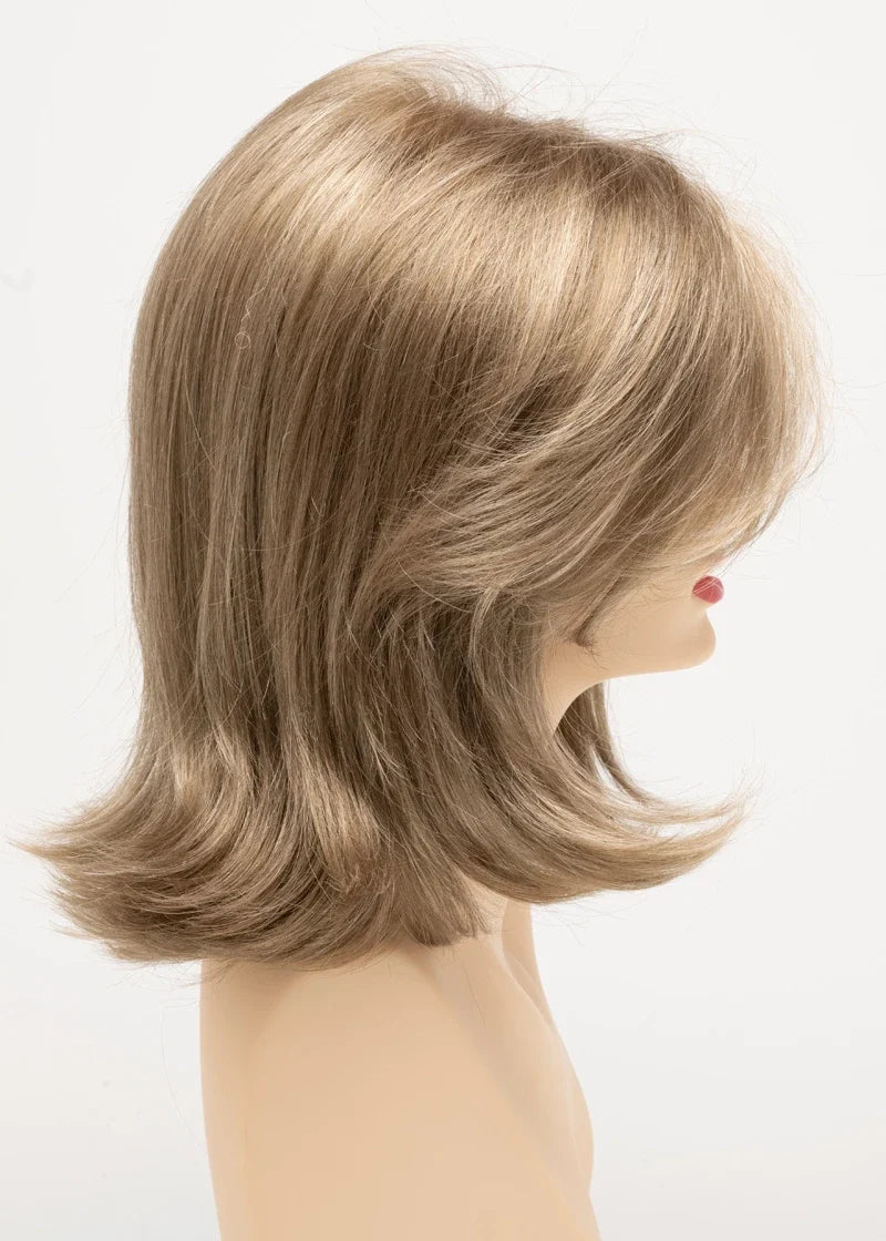 Sam | Envy | Lace Front Mono Top | Medium Layered Bob | Synthetic