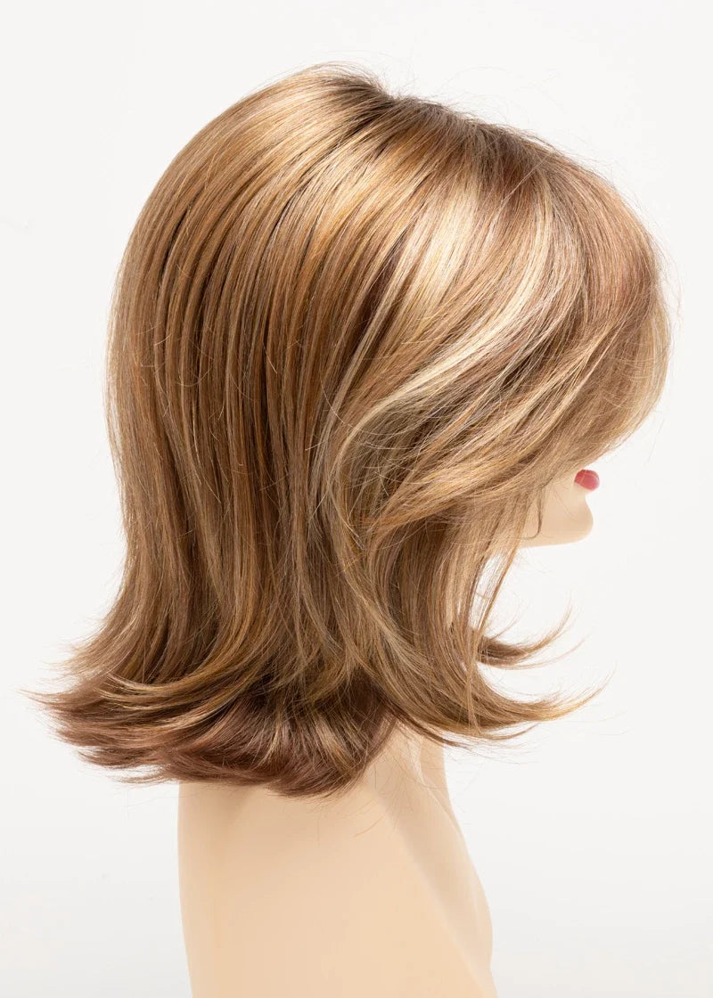 Sam | Envy | Lace Front Mono Top | Medium Layered Bob | Synthetic