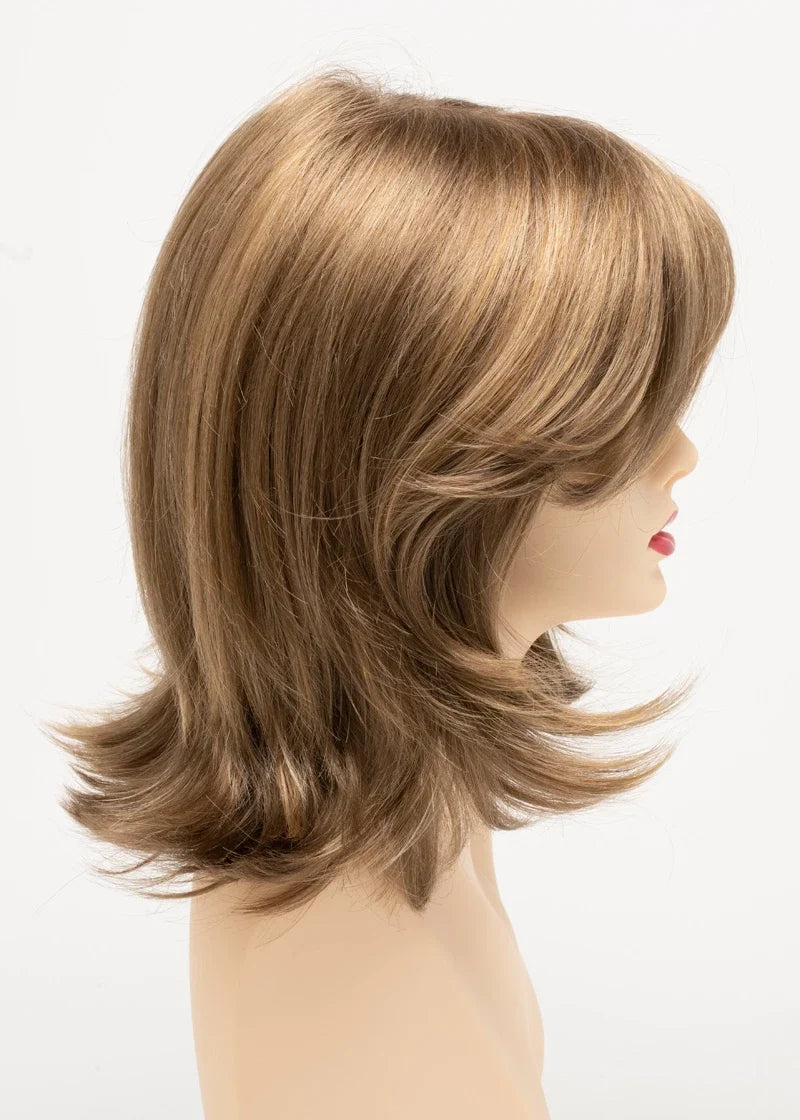 Sam | Envy | Lace Front Mono Top | Medium Layered Bob | Synthetic