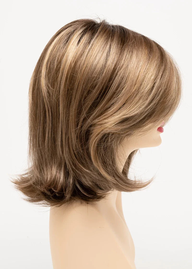 Sam | Envy | Lace Front Mono Top | Medium Layered Bob | Synthetic