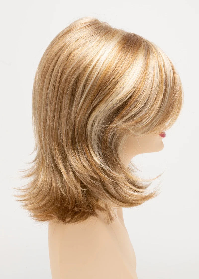 Sam | Envy | Lace Front Mono Top | Medium Layered Bob | Synthetic