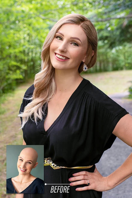 Jon Renau Blake Hand Tied SmartLace Human Hair Long Wig |  Last Call Colors – Limited Availability