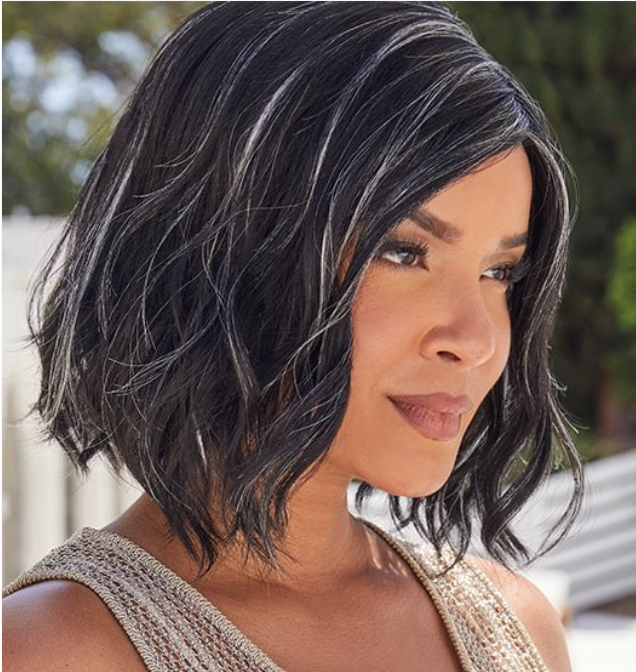 Merrill by Noriko - Extended Lace Front Lace Part Mid-Length NM