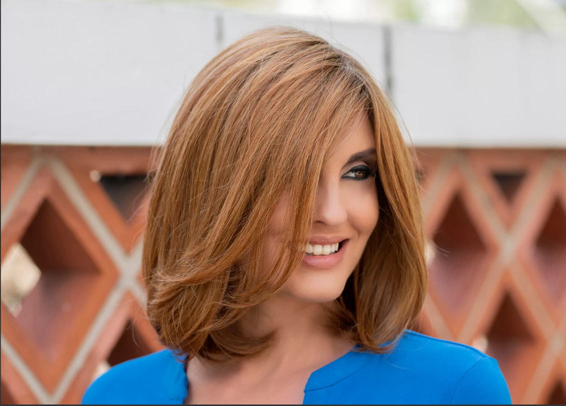 Envy Wigs Lynsey monopart synthetic front view