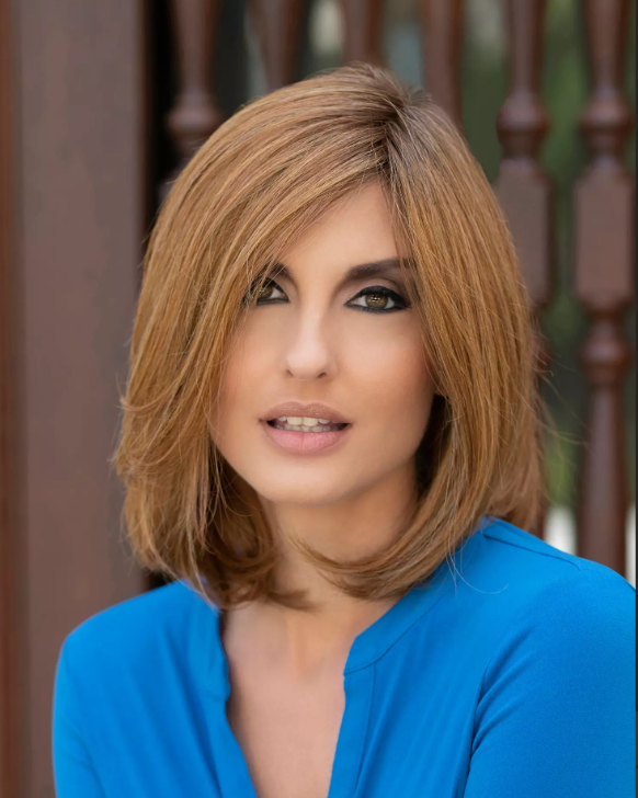 Envy Wigs Lynsey monopart synthetic front view 3