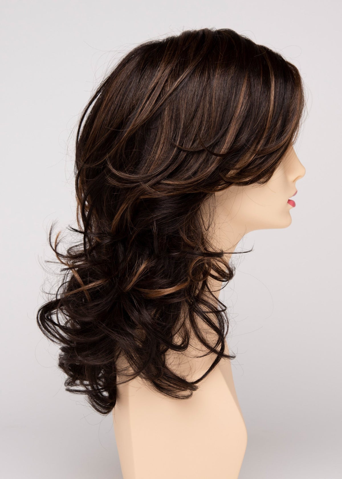 Selena | Envy | Open Top | Long Layered | Human Hair Blend