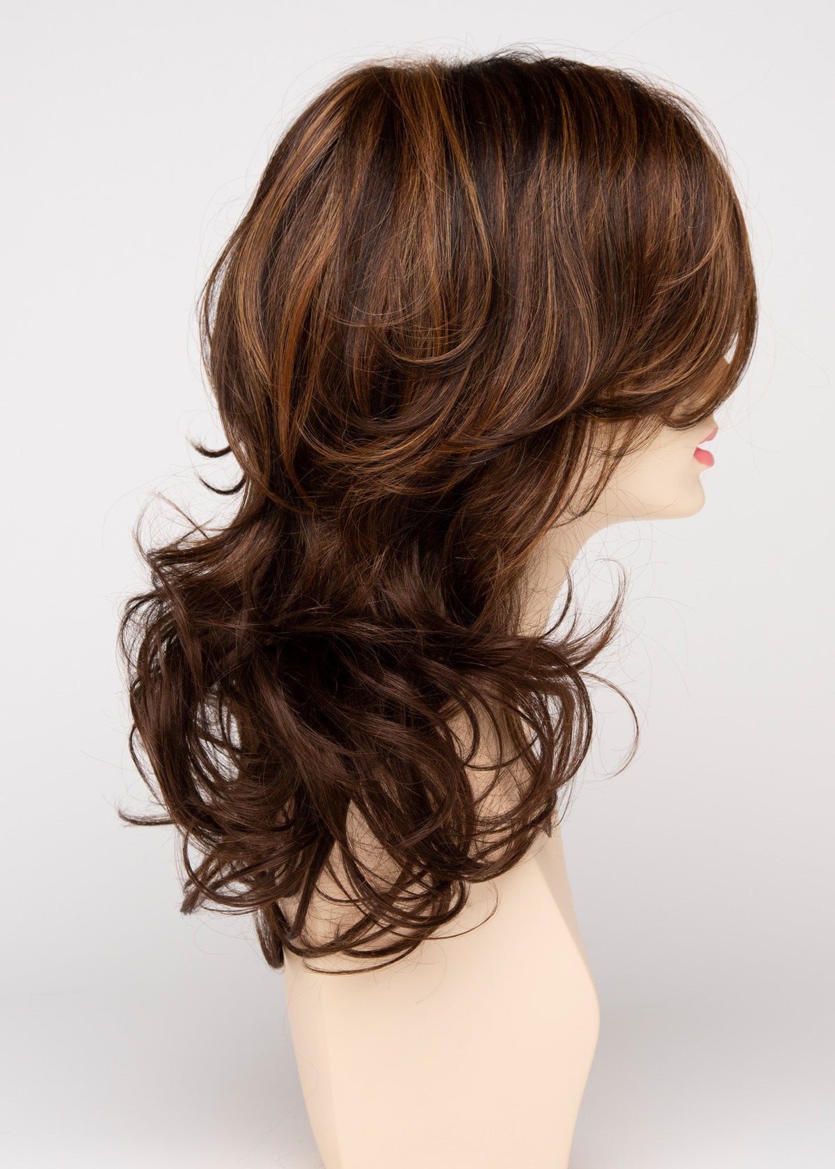 Selena | Envy | Open Top | Long Layered | Human Hair Blend