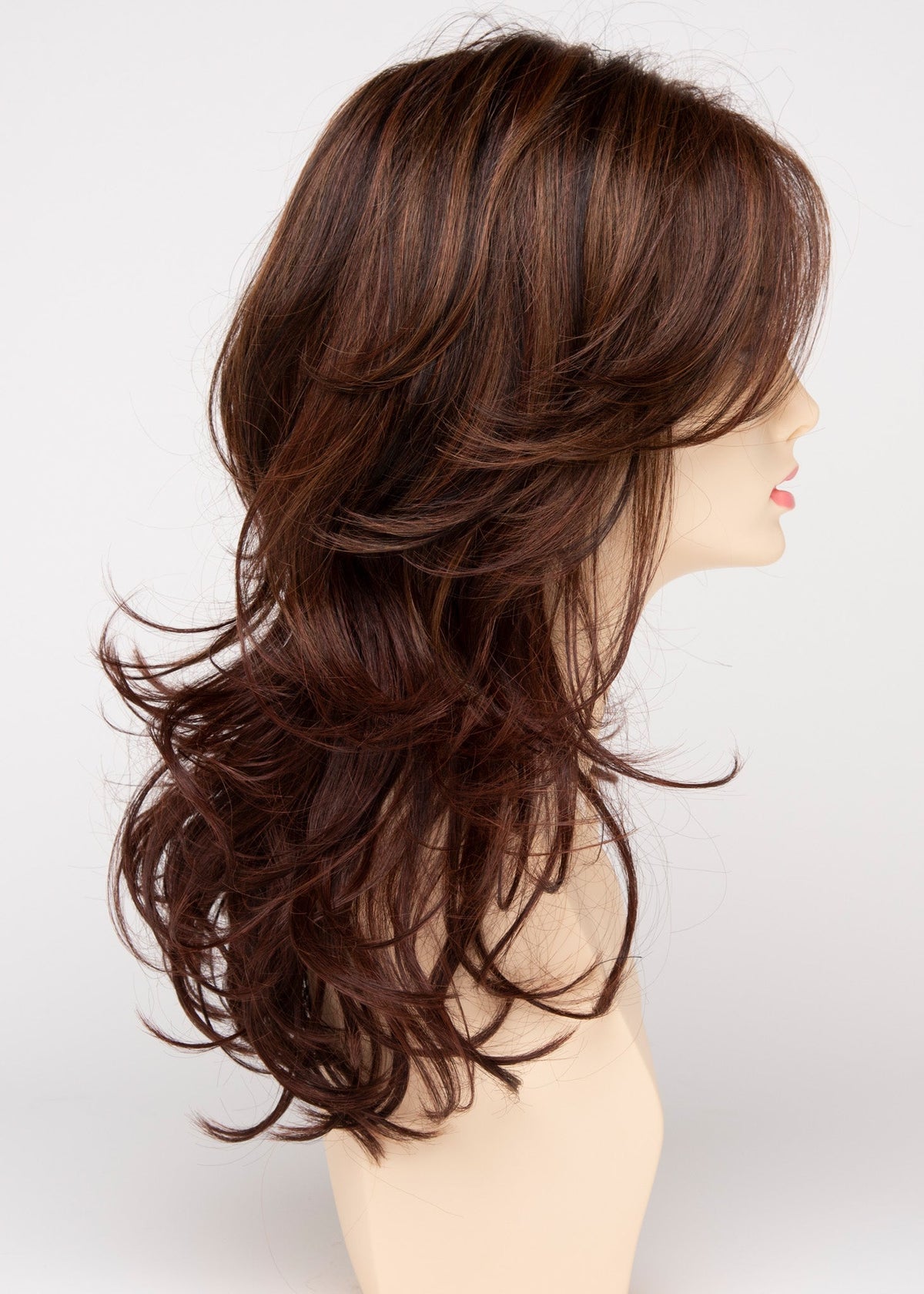 Selena | Envy | Open Top | Long Layered | Human Hair Blend