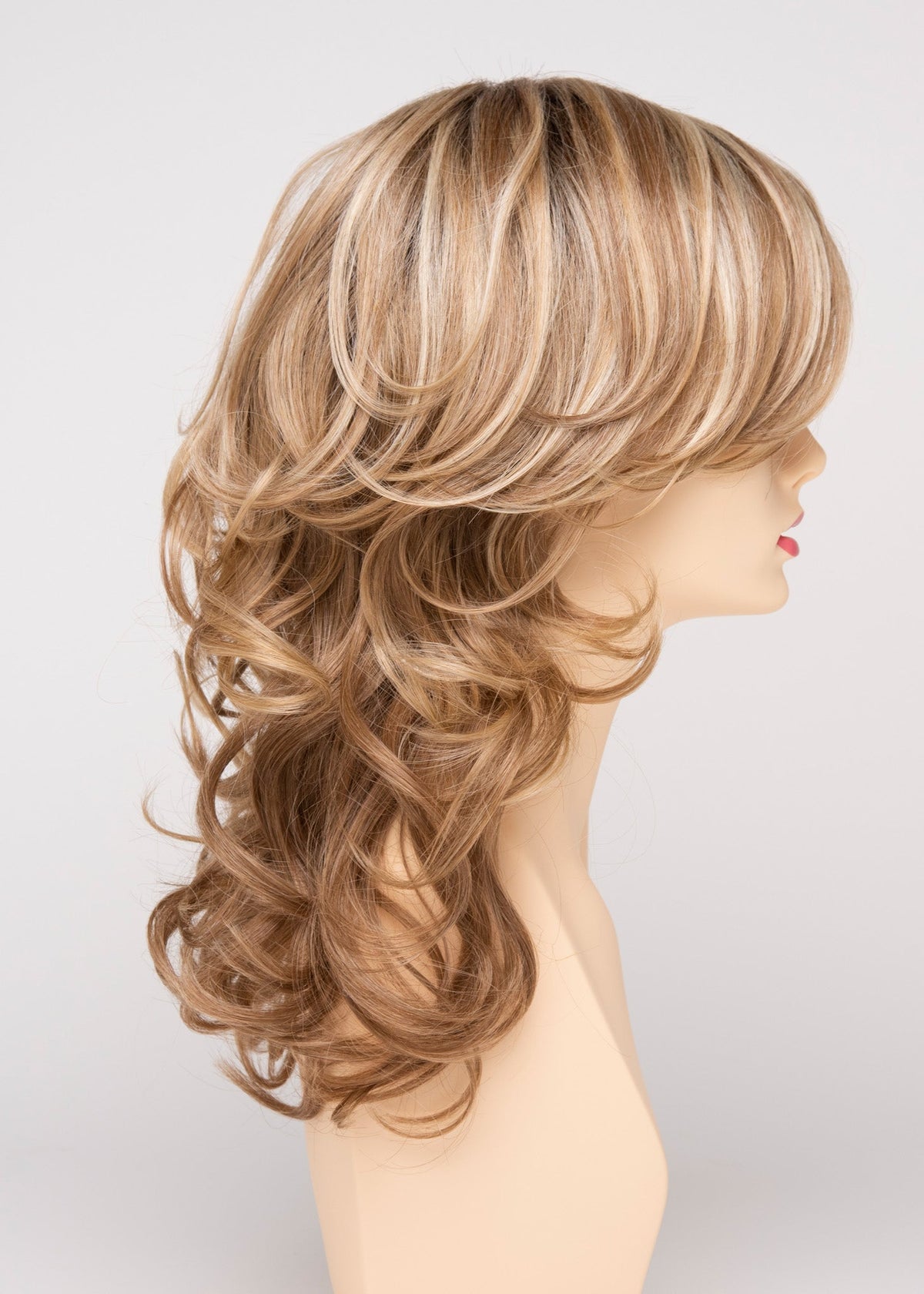 Selena | Envy | Open Top | Long Layered | Human Hair Blend