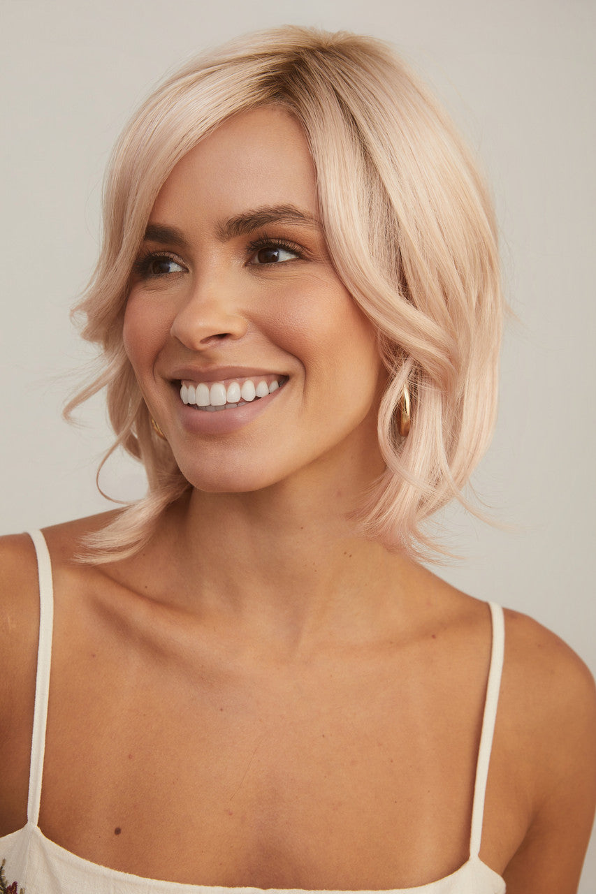 Sheena | Orchid | Front View | Snowy Peach-R