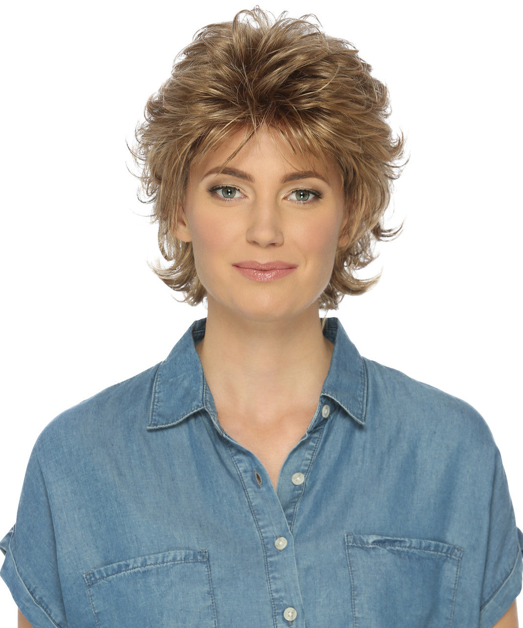 Shelby Wig by Estetica Designs - Pure Stretch Cap Curly Shag