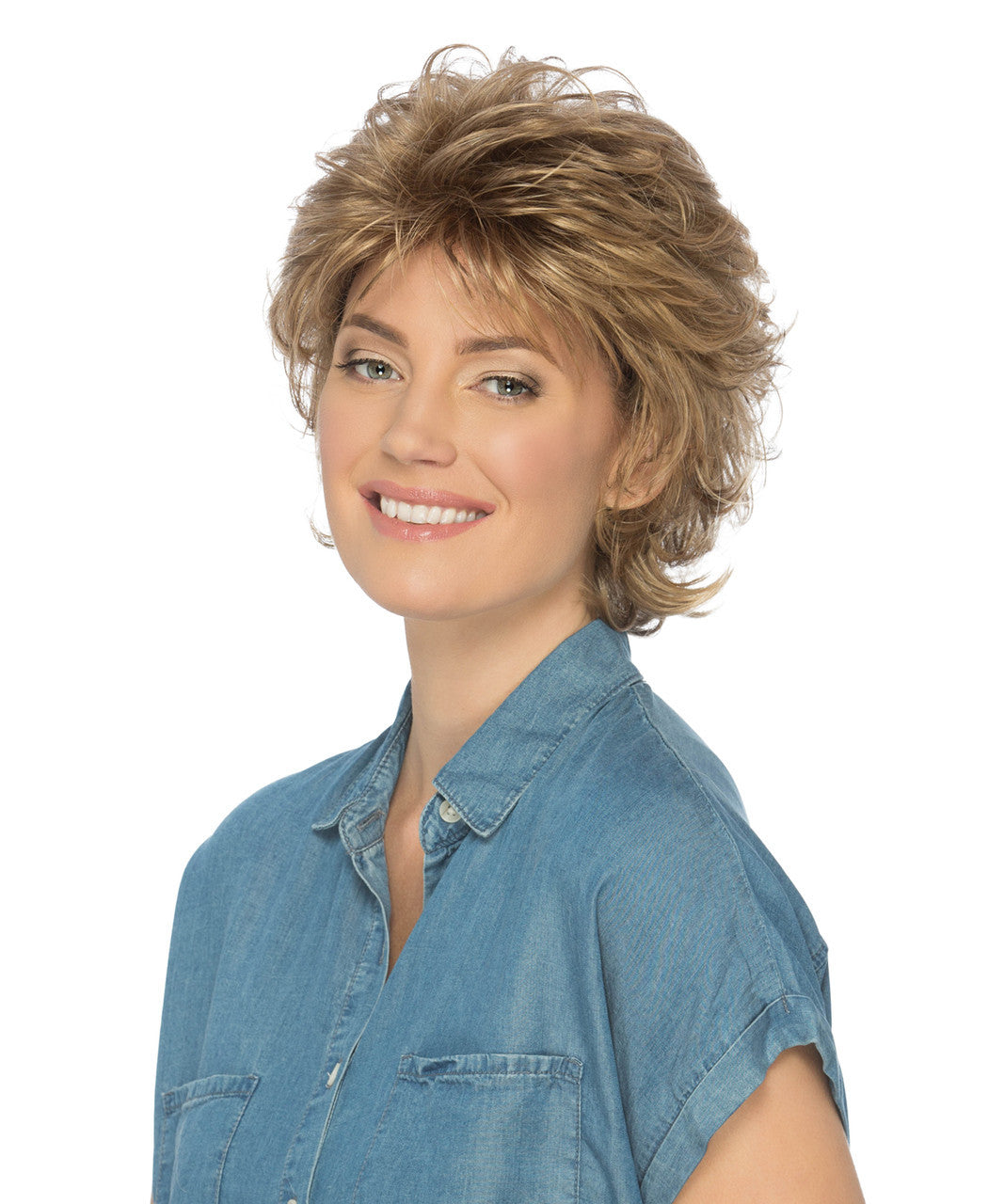 Shelby Wig by Estetica Designs - Pure Stretch Cap Curly Shag