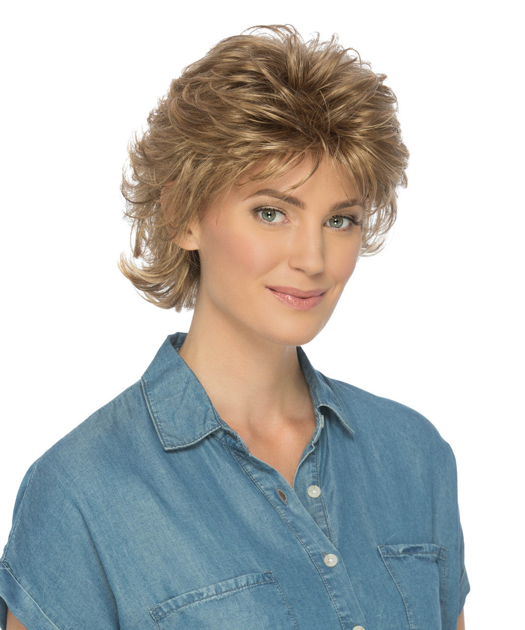 Shelby Wig by Estetica Designs - Pure Stretch Cap Curly Shag