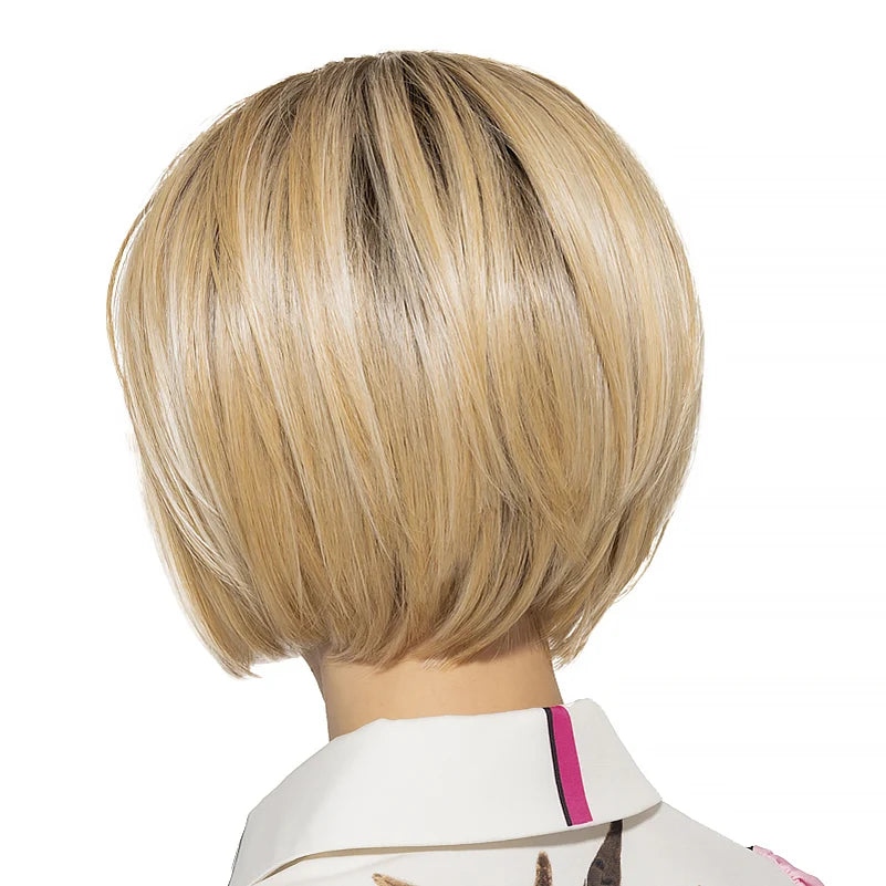 Smooth Cut Bob Wig by TressAllure - Lace Front Mono Top Heat-Friendly