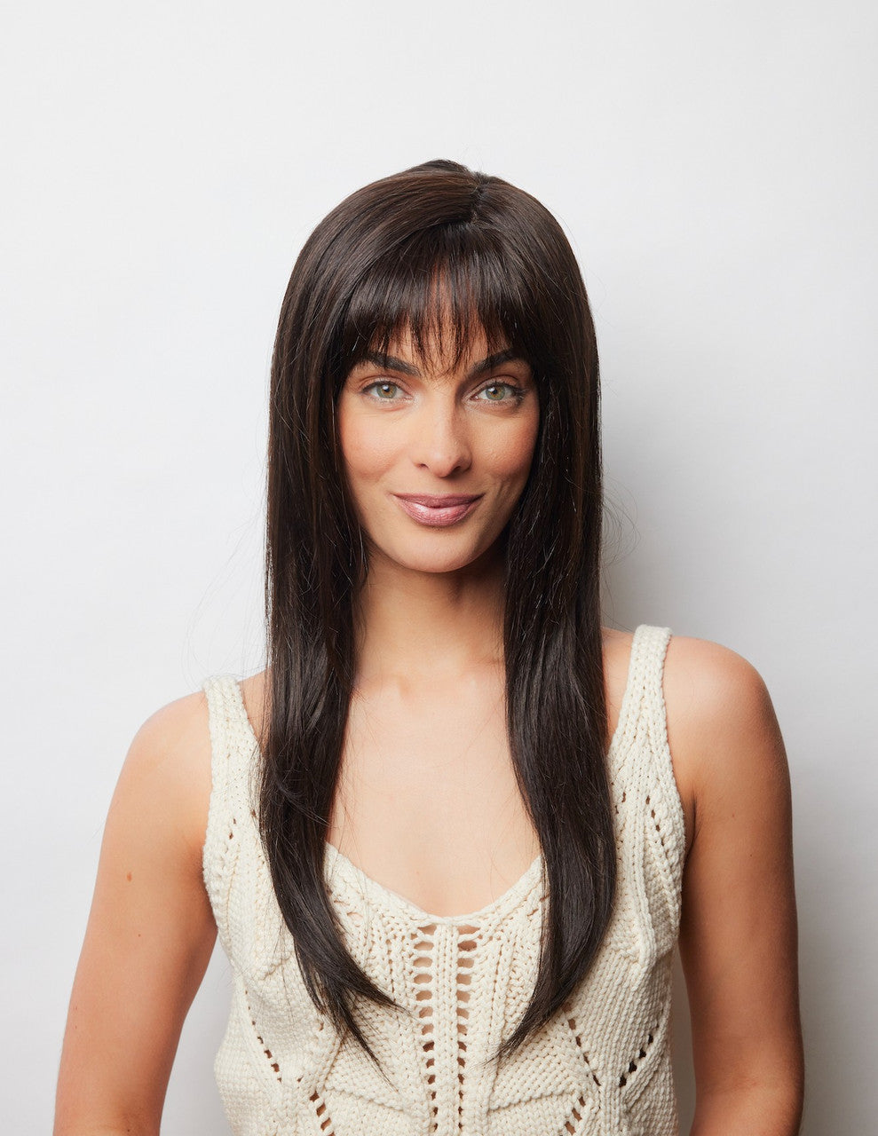 Amore Stevie Synthetic Cappucino Front View 3