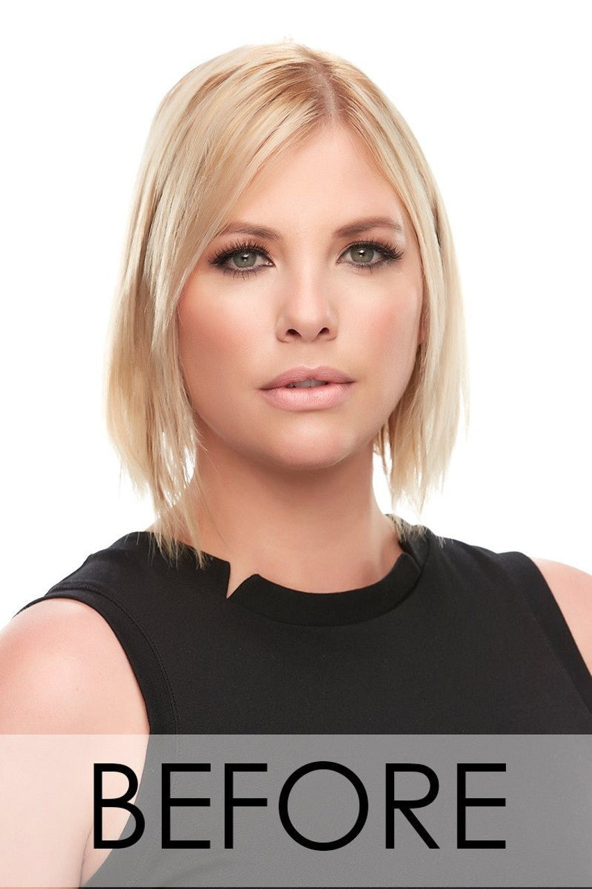 Top Smart HH 12" Topper by Jon Renau - Lace Front Mono Remy Hair
