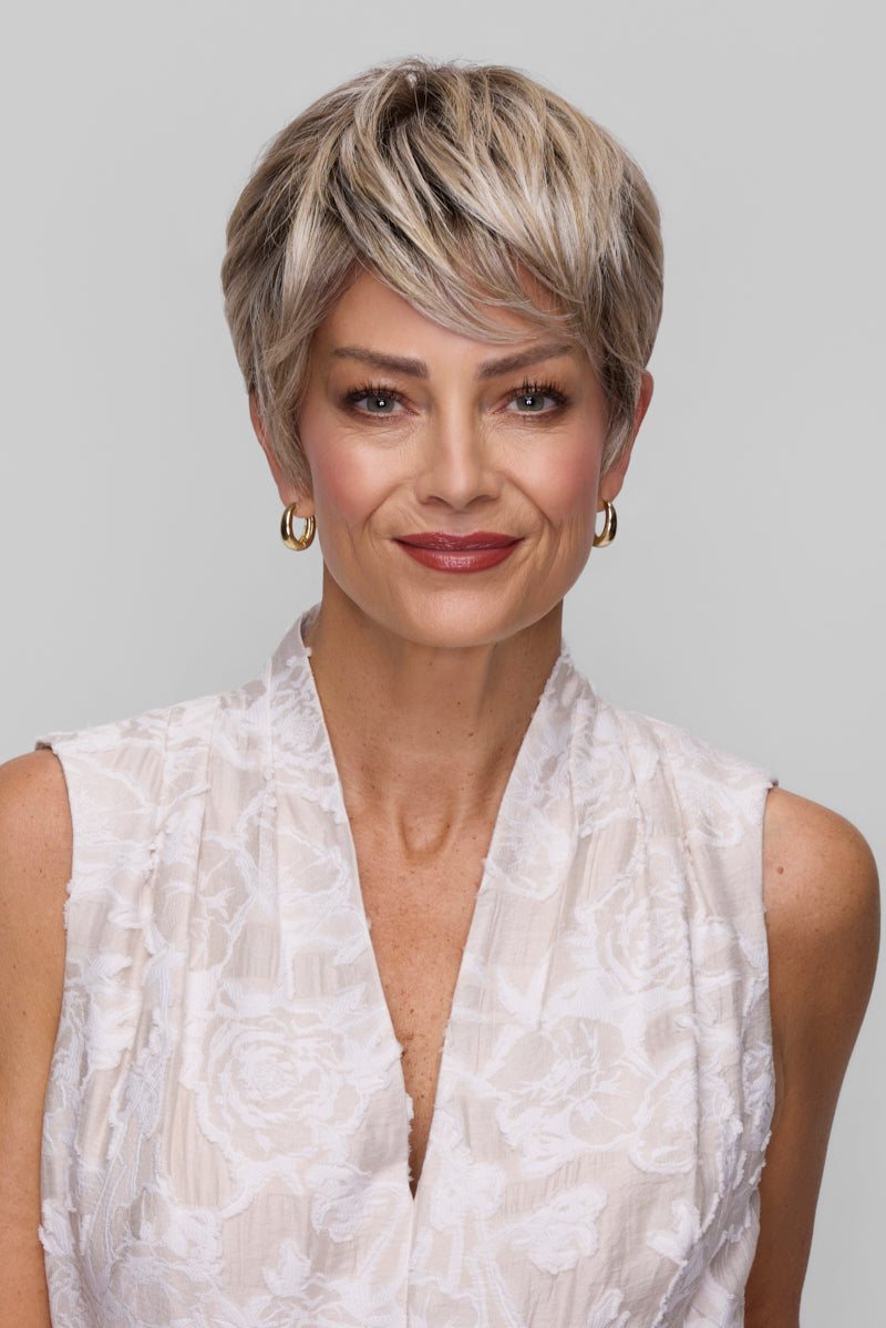 Tess Wig by Jon Renau - Lace Front Mono Synthetic Pixie