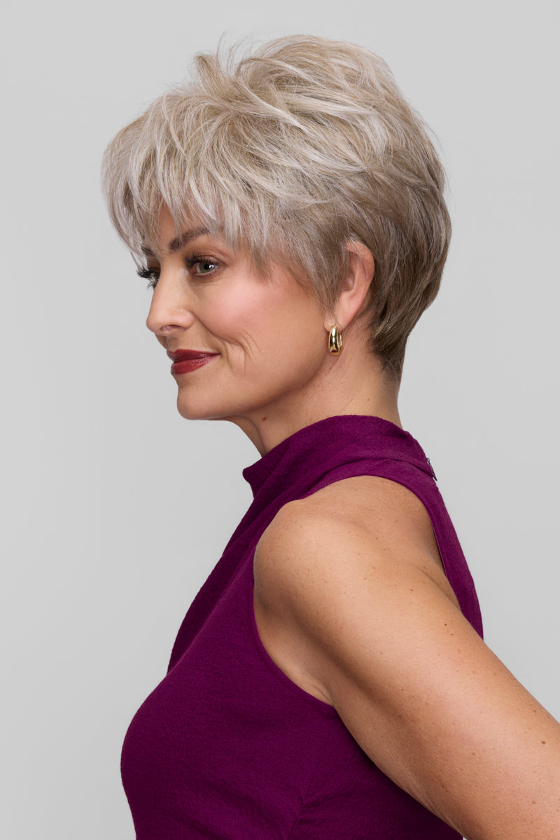 Tess Wig by Jon Renau - Lace Front Mono Synthetic Pixie