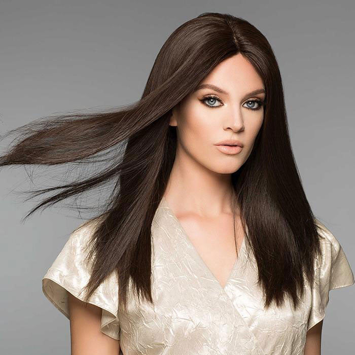 Alexandra II Petite |104A | Wig Pro | Human Hair Mono-top - Front View