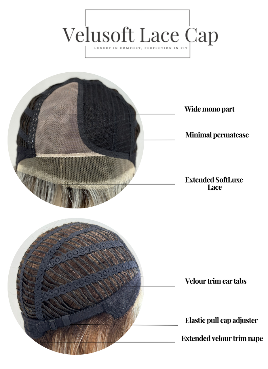 Beau Wig by Noriko - Lace Front Partial Mono Short Synthetic